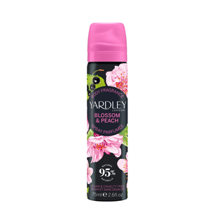 Spray de corp cu note de flori de cires si piersica, Blossom & Peach, Yardley, 75 ml Tuju -