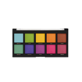 Spectrum, Paleta Farduri Vegane 10 Nuante, Profusion Cosmetics, 103 GR