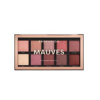 Mauves, Paleta Farduri 10 Nuante, Profusion Cosmetics, 103 gr