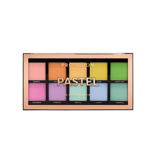 Pastel, Paleta Farduri Vegane 10 Nuante, Profusion Cosmetics, 103 gr