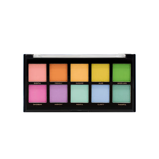 Pastel, Paleta Farduri Vegane 10 Nuante, Profusion Cosmetics, 103 gr