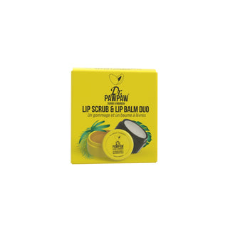 Exfoliant & Balsam pentru buze cu ricin si aloe vera, Dr.PAWPAW, 16 ml
