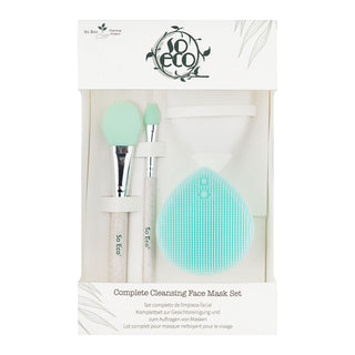 Set Ecologic Complet de Curatare pentru Masca de Fata, So Eco, 4 buc.