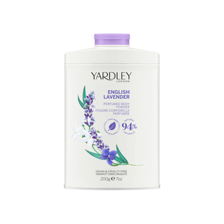 Set duo 1 x 100 g pudra de corp si 1 x 120 g sapun cu parfum de lavanda englezeasca, English Lavender Collection, Yardley, 2 articole