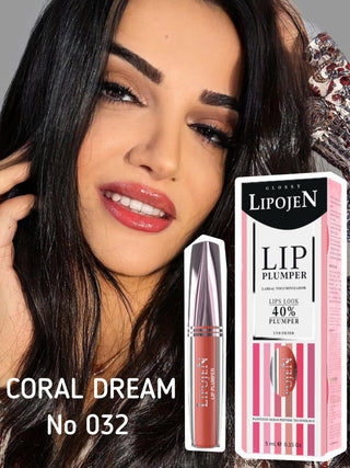 CORAL DREAM Luciu de Buze Volumizant cu Colagen, nr 32, LIPOJEN, 5 ml