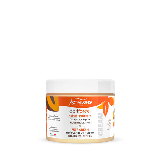 Crema hidratanta pentru styling, cu ulei de ricin negru, Actiforce, Activilong, 300 ml