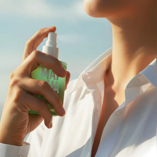 Spray parfumat pentru corp si par, Matcha, SoliNotes, 180 ml