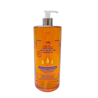 Ulei de dus cu 3 uleiuri pretioase de argan, migdale dulci & masline, ultrahranitor, Laboratoire Freesens, 400 ml