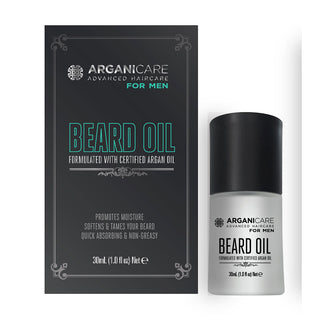 Ulei pentru barba cu ulei de argan certificat organic, Arganicare, 30 ml