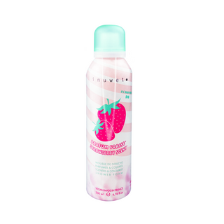 Spuma de baie cu parfum de capsune, Inuwet, 200 ml