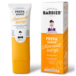 PREPA-SHAVE, Lotiune pre-barbierit, Monsieur Barbier, 75 ml