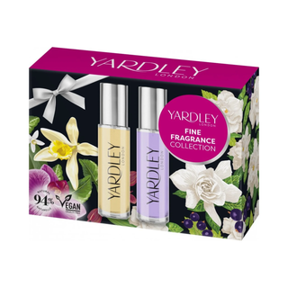 Set duo 1 x 10 ml apa de toaleta Gardenia & Cassis si 1 x 10 ml apa de toaleta Orchid & Vanilla, Fine Fragrance Collection, 2 articole