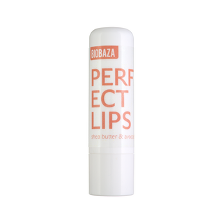 Balsam natural pentru buze, cu unt de shea si avocado, PERFECT LIPS, BIOBAZA, 4,5 g