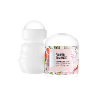 Deodorant natural pentru femei FLOWER ROMANCE (trandafir si bujor), Biobaza, 50 ml