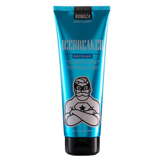 2 in 1 gel de dus & sampon pentru barbati [GENTLE]MEN ICEBREAKER, Biobaza, 220 ml