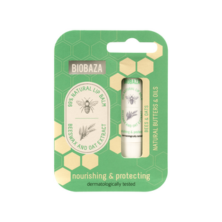 Balsam de buze cu extract de miere si ovaz, BIOBAZA BEES & OATS, 4,5 g