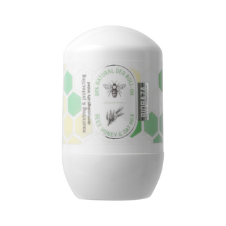 Deodorant roll-on cu extract de miere si ovaz, BIOBAZA BEES & OATS, 50 ml