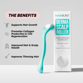 Rola cu Micro-ace pentru Scalp, pentru Stimularea Cresterii Parului, Hairburst