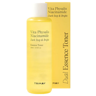 Toner Iluminator Impotriva Petelor Pigmentare, Vita Physalis Niacinamide Dark Stop & Bright, Trimay, 200 ml