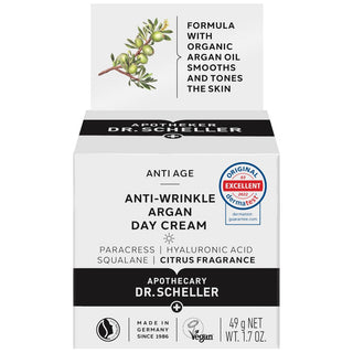 Crema antirid de zi cu ulei de argan, Dr. Scheller, 50 ml