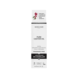Ulei de ricin pur 100% organic, presat la rece, Dr. Scheller, 30 ml