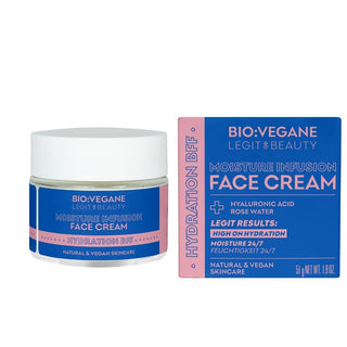 Crema de fata hidratanta, Hydration BFF, Bio:Vegane Legit Beauty, 50 ml