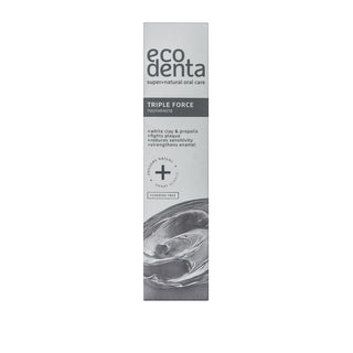 Pasta de dinti cu efect triplu pentru dinti sensibili, Extra, Ecodenta, 100ml