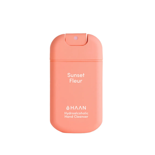 Gel igienizant pentru maini cu note florale, hidroalcoolic, Sunset Fleur, HAAN, 30 ml