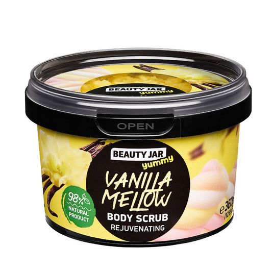 Scrub pentru corp revitalizant Vanilla Mellow, Beauty Jar, 360 g