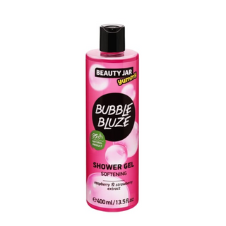Gel de dus pentru piele catifelata, cu extract de zmeura si capsune, Bubble Bluze, 400ml
