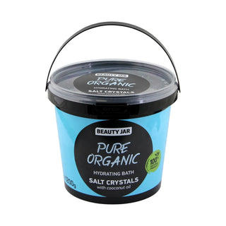 Cristale de baie pentru hidratare, cu ulei de cocos, Pure Organic, Beauty Jar, 1200 g