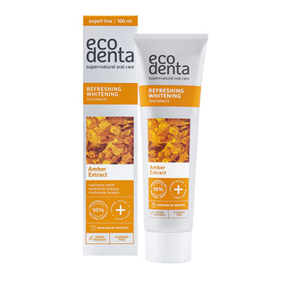 Pasta de dinti pentru albire, Amber, Ecodenta, 100 ml