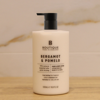 Lotiune pentru corp si maini cu parfum de bergomata & pomelo, Boutique, 500 ml