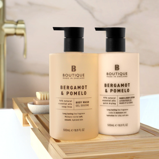 Lotiune pentru corp si maini cu parfum de bergomata & pomelo, Boutique, 500 ml