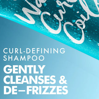 Sampon pentru definirea buclelor, cu parfum de santal si ulei de bergamota, Waves, Curls & Coils Wash, Umberto Giannini, 250 ml