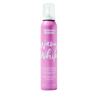 Spuma volumizanta si texturizanta pentru activarea parului ondulat, Wavy Whip, Umberto Giannini, 200 ml