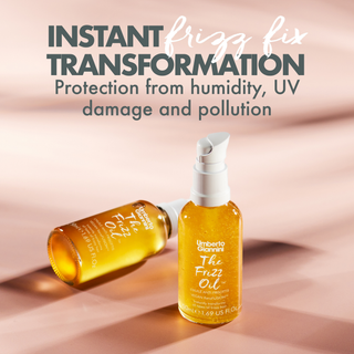 Ulei cu efect anti-static pentru repararea parului, cu keraFusion, The Frizz Oil, Umberto Giannini, 50 ml