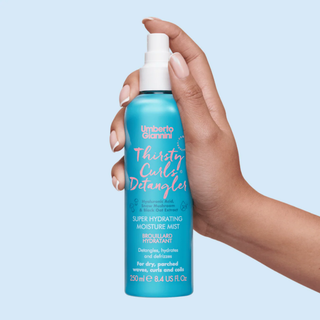 Spray pentru hidratare profunda si definirea buclelor, Thirsty Curls Detangler, Umberto Giannini, 250 ml