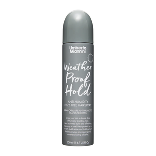 Fixativ rezistent la umiditate, cu efect anti-frizz, Weather Proof Hold, Umberto Giannini, 200 ml