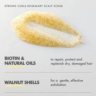 Scrub pentru scalp cu ulei de rozmarin, Umberto Giannini, 200 ml