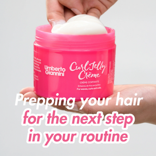Crema pentru coafarea parului cret, Curl Jelly Creme, Umberto Giannini, 300 ml Curl Jelly Crème