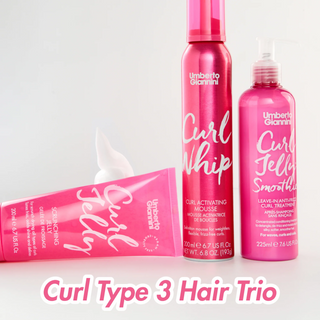 Tratament leave-in pentru parul cret, cu efect antistatic, Curl Jelly Smoothie, Umberto Giannini, 225 ml Curl Jelly Smoothie