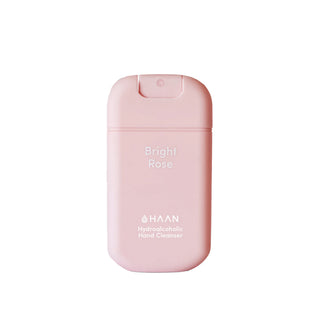 Gel igienizant pentru maini cu note de trandafir, hidroalcoolic, Bright Rose, HAAN, 30 ml