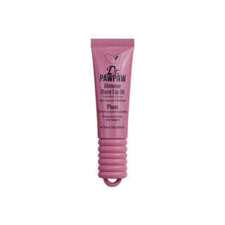 Ulei de buze hidratant si hranitor cu extract de papaya, Glimmer Glaze, Plum, Dr.PAWPAW, 10 ml