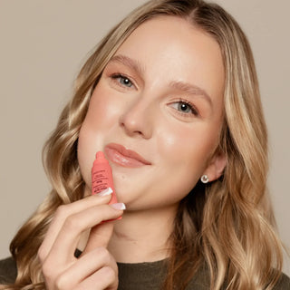 Ulei de buze hidratant si hranitor cu extract de papaya, Glimmer Glaze, Rose, Dr.PAWPAW, 10 ml