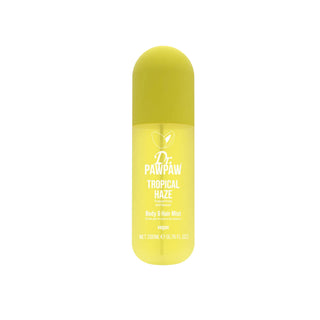 Spray pentru corp & par, cu parfum de fructe tropicale si cocos, Tropical Haze, Dr.PAWPAW, 200 ml