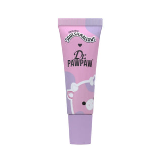 Balsam de buze Patty, cu extract de papaya, ulei de ricin & aloe vera, aroma milkshake de capsune, Squishmallow x Dr.PAWPAW, 10 ml