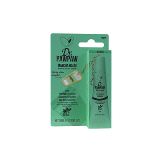 Balsam de buze multifunctional cu extract de papaya, ulei de ricin & aloe vera, cu breloc, Matcha, Dr.PAWPAW, 10 ml