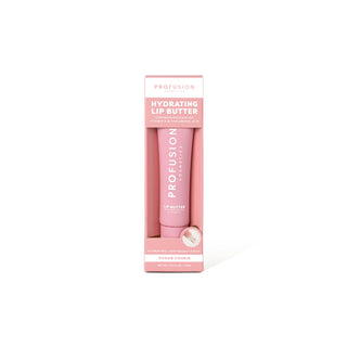Gloss hidratant pentru buze, cu ulei de avocado, vitamina E & acid hialuronic, Lip Butter, nuanta Sugar Cookie, Profusion Cosmetics, 15 ml