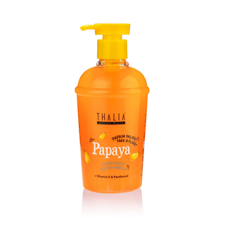 Sapun lichid cu extract de papaya + vitamina E & pantenol, Papaya Delight Take a Flight, Thalia, 400 ml